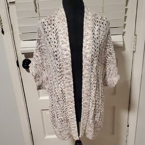 Falls Creek Women's Multi Colpr Open-Front Cardigan